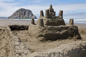 Sandcastle with Moat