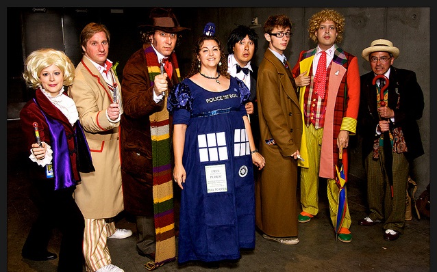 Doctor Who Costumes, Comic Con, San Diego, CA