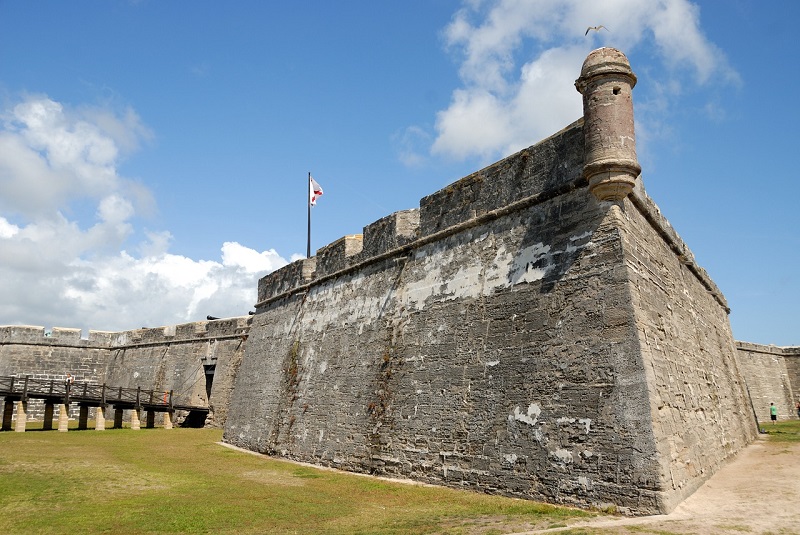 st augustine castle fort history