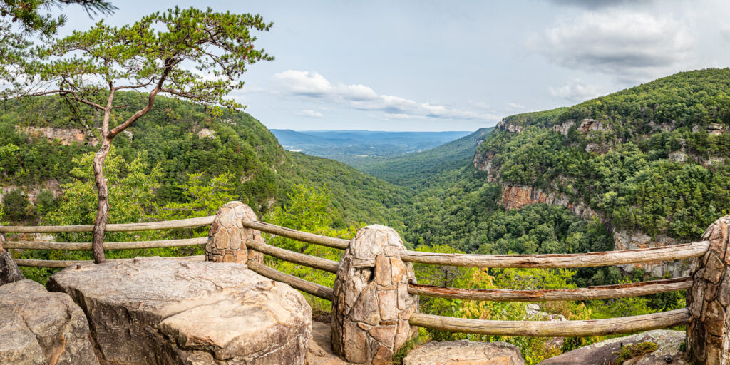 View of Cloudland Canyon State Park