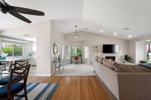 A desk setup to WFH in Palm Desert California