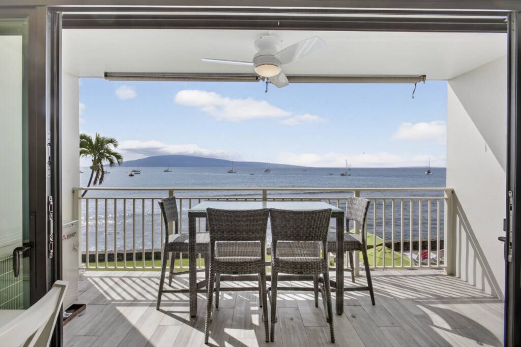 Maui ocean front home