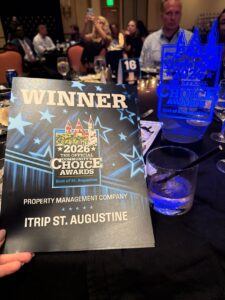 Award for Best of St. Augustine Property Management